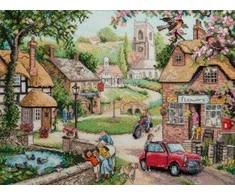 Charivna Mit Siuvinėjimo kryželiu rinkinys „Vienas rytas“, Aida 16, 47 spalvų, 34,5×25,5 cm