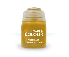 Citadel Colour Citadel Contrast Iyanden Geltona akriliniai dažai miniatiūroms, 18 ml
