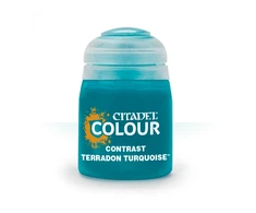 Citadel Colour Citadel Contrast Terradon Turquoise akriliniai dažai 18 ml miniatiūroms
