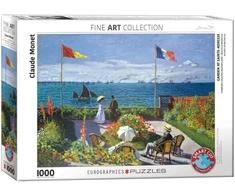 Claude Monet „Sodas prie Šv. Adresso“ dėlionė 1000 detalių, Eurographics