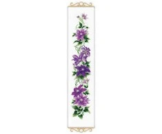 Clematis siuvinėjimo rinkinys iš RIOLIS Nr.: 1801