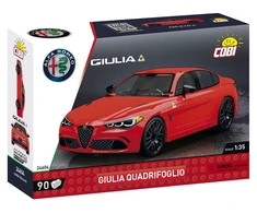 COBI konstruktorius Alfa Romeo Giulia Quadrifoglio 1:35, 90 detalių