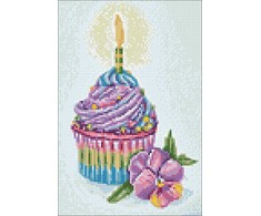 Hobilt Celebration Cupcake 20х30 Deimantinio Paveikslo komplektas Cs2720