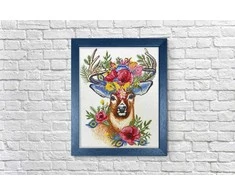 Hobilt Forest Deer 40х50 Deimantinio Paveikslo komplektas Cs2542