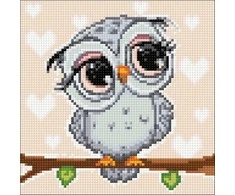 Hobilt Little Owl 20х20 Deimantinio Paveikslo komplektas Cs2711