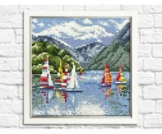 Hobilt Sailing Ships 20х20 Deimantinio Paveikslo komplektas Cs2623