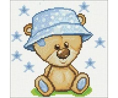 Hobilt Teddy Bear 20х20 Deimantinio Paveikslo komplektas Cs2710