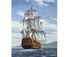 Hobilt To the Distant Shores 40х50 Deimantinio Paveikslo komplektas Cs2604