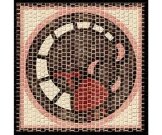 Cuit Domenech Everships CUIT keraminė mozaika Zodiakas Skorpionas, 20x20 cm rinkinys