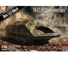 Das Werk Rammtiger VK4501(P) 1/35 plastikinis surenkamas rinkinys kodas 35018