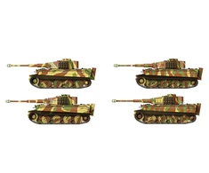 Das Werk Tiger I (PzKpfw VI) vėlyvas 1/35 plastikinis tanko modelis #35028