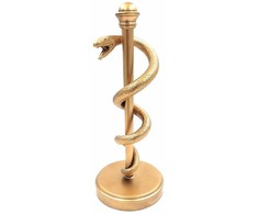 Deco Gifts Eskulapo lazda - medicinos meno simbolis. MC-9634G H 30cm