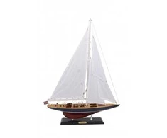 Deco Gifts Jachta Endeavour modelis 70 cm – prabangi interjero puošmena ir dovana