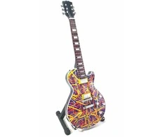Indominiguitars Mini gitara Greta Van Fleet – Jake Kiszka, rankų darbo, medinė, su stovu