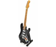 Indominiguitars Mini gitara Rožinė Floyd, mahonio, rankų darbo, 1:4, kolekcinė