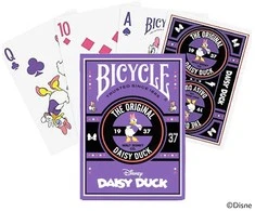 Bicycle Disney Daisy Duck žaidimo kortos – stilinga kolekcinė kaladė
