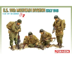 Dragon 1/35 JAV 10-oji kalnų divizija, Italija 1945 (Gen2), plastikinis rinkinys