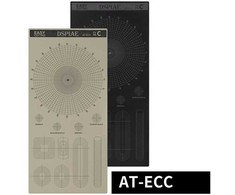 DSPIAE AT-ECC maskavimo kilimėlis C, 110×233 mm, koncentriniai apskritimai