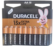 Duracell AA šarminės baterijos 18 vnt. ilgalaikė galia