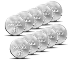 Duracell CR2032 3V ličio monetinės baterijos, rinkinys 10 vnt.