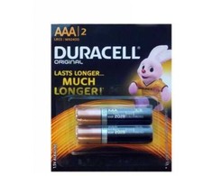 Duracell Duralock AAA šarminės baterijos 1.5V, 2 vnt.
