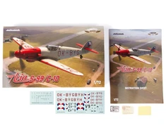 Eduard Avia S-99/C-10 (Bf 109) plastikinis lėktuvo modelis 1:72, ribotas