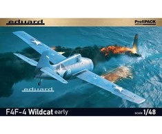 Eduard Grumman F4F-4 Wildcat ankstyvas ProfiPACK 1/48 surenkamas modelis 82202