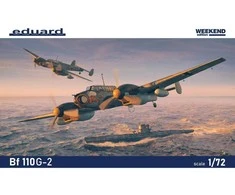 Eduard Messerschmitt Bf 110G-2 1/72 Weekend Edition plastikinis modelis