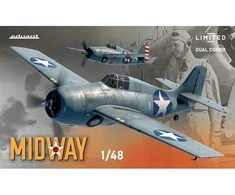 Eduard Midway Dual Combo F4F-3/F4F-4 1/48 plastikinis rinkinys 11166