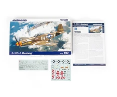 Eduard Plastikinis modelis North American P-51D-5 Mustang 1/72 Weekend Edition