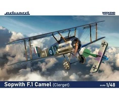Eduard Sopwith Camel F.1 Clerget 1/48 plastikinis modelis Weekend Edition