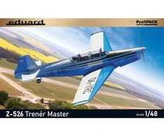 Eduard Z-526 Trener Master 1/48 surenkamas plastikinis lėktuvo modelis (82185)