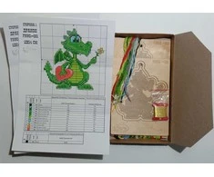Embroidery Craft Siuvinėjimo rinkinys „Skrydis Naujųjų naktį“ – šventinis, puiki dovana