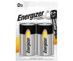 Energizer LR20 D šarminės baterijos 1.5V, 2 vnt.