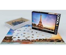 Eurographics 1000 dalių dėlionė „Eifelio bokštas“ 67x49 cm – išskirtinis Paryžiaus vaizdas