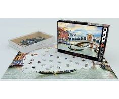 Eurographics 1000 dalių dėlionė „Venecija – Rialto tiltas“ 67×49 cm
