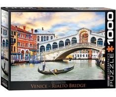 Eurographics 1000 dalių dėlionė „Venecija – Rialto tiltas“ 67×49 cm