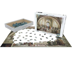 Eurographics 1000 detalių dėlionė „Atėnų mokykla“ – klasikinis menas, 50x70 cm