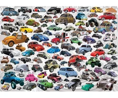 Eurographics 1000 detalių dėlionė „Kuris tavo vabalas?“ 67×49 cm – iššūkis suaugusiems