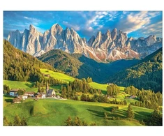 Eurographics Alpių Dolomitų dėlionė 1000 detalių – premium kokybė, Smart-Cut™