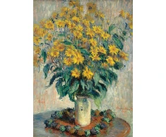 Eurographics Claude Monet „Artišokų puokštė“ 1000 dalių ekologiška dėlionė