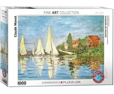 Eurographics Claude Monet „Regata Argenteuil“ 1000 detalių dėlionė – meno gurmanams