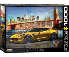 Eurographics Corvette Z06 1000 dalių dėlionė – aukštos kokybės, ekologiška