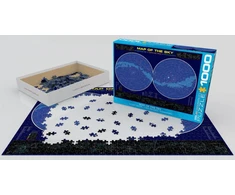 Eurographics Edukacinė dėlionė „Žvaigždėlapis“ 1000 detalių 50x70 cm 8+