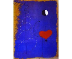 Eurographics Joan Miró „Balerina“ 1000 detalių dėlionė, 50x70 cm, iš perdirbto popieriaus
