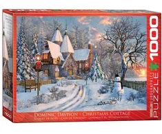 Eurographics „Kalėdų namas“ dėlionė 1000 detalių, 50×70 cm