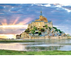 Eurographics Mont Saint-Michel, Prancūzija – įspūdinga 1000 detalių dėlionė