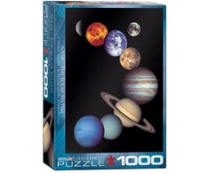 Eurographics NASA Saulės sistemos dėlionė 1000 detalių – edukacinė, 50x70 cm