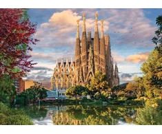 Eurographics Sagrada Familia Barselona – Gaudžio 1000 dalių premium dėlionė