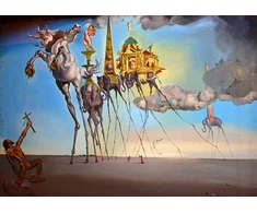 Eurographics Salvador Dalí „Šv. Antano gundymas“ 1000 detalių dėlionė 50x70 cm